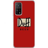 Силіконовий чохол BoxFace Xiaomi Mi 10T/ Mi 10T Pro Duff beer (41069-up2427)