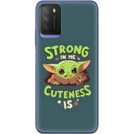 Силіконовий чохол BoxFace Xiaomi Poco M3 Strong in me Cuteness is (41586-up2337)