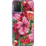 Силіконовий чохол BoxFace Xiaomi Poco M3 Tropical Flowers (41586-up2416)