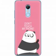 Силіконовий чохол BoxFace Xiaomi Redmi 5 Dont Touch My Phone Panda (32520-up2425)