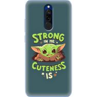 Силіконовий чохол BoxFace Xiaomi Redmi 8 Strong in me Cuteness is (38411-up2337)