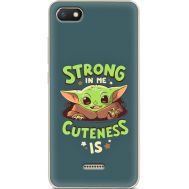 Силіконовий чохол BoxFace Xiaomi Redmi 6A Strong in me Cuteness is (34811-up2337)