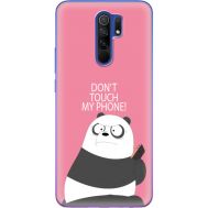 Силіконовий чохол BoxFace Xiaomi Redmi 9 Dont Touch My Phone Panda (40233-up2425)