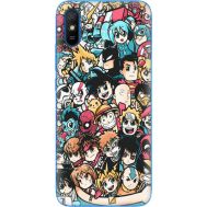 Силіконовий чохол BoxFace Xiaomi Redmi 9A Anime Stickers (40304-up2458)