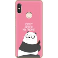 Силіконовий чохол BoxFace Xiaomi Redmi Note 5 / Note 5 Pro Dont Touch My Phone Panda (32971-up2425)