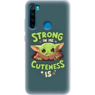 Силіконовий чохол BoxFace Xiaomi Redmi Note 8 Strong in me Cuteness is (38214-up2337)