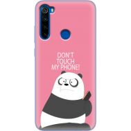 Силіконовий чохол BoxFace Xiaomi Redmi Note 8T Dont Touch My Phone Panda (38532-up2425)
