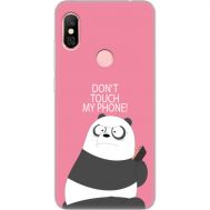 Силіконовий чохол BoxFace Xiaomi Redmi Note 6 Pro Dont Touch My Phone Panda (35452-up2425)