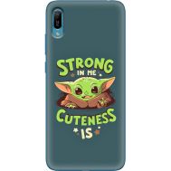 Силіконовий чохол BoxFace Huawei Y6 2019 Strong in me Cuteness is (36451-up2337)