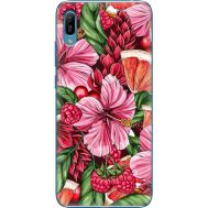 Силіконовий чохол BoxFace Huawei Y6 2019 Tropical Flowers (36451-up2416)