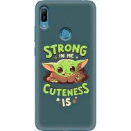 Силіконовий чохол BoxFace Huawei Y6 Prime 2019 Strong in me Cuteness is (36648-up2337)