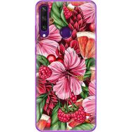 Силіконовий чохол BoxFace Huawei Y6p Tropical Flowers (40017-up2416)