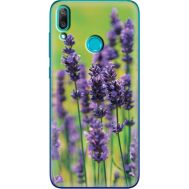 Силіконовий чохол BoxFace Huawei Y7 2019 Green Lavender (36044-up2245)