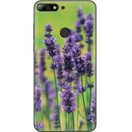 Силіконовий чохол BoxFace Huawei Y7 Prime 2018 Green Lavender (33373-up2245)