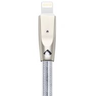 Кабель USB Hoco U9 lightning Zinc Alloy 2m серебристый