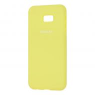Чехол для Samsung Galaxy J4+ 2018 (J415) Silicone Full лимонный