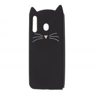 3D чехол для Samsung Galaxy M30 (M305) кот черный