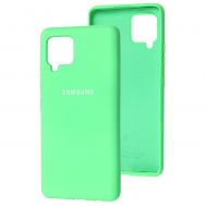 Чехол для Samsung Galaxy A42 (A426) Silicone Full мятно-зеленый