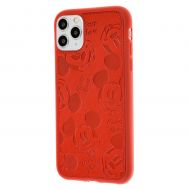 Чохол для iPhone 11 Pro Mickey Mouse leather червоний