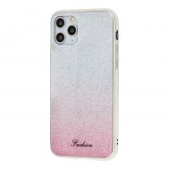Чохол для iPhone 11 Pro Max Ambre Fashion сріблястий/рожевий