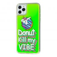 Чохол для iPhone 11 Pro Max "Neon пісок" Donut kill my vibe