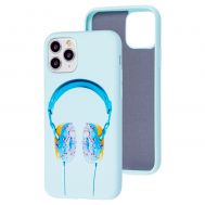 Чохол для iPhone 11 Pro Max Art case блакитний