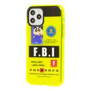 Чохол для iPhone 11 Pro Max Neon print FBI