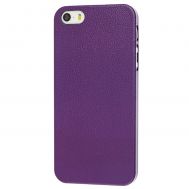 Чехол Jekod iPhone 5 под кожу фиолетовый