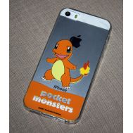 Силіконовий чохол "Pokemon Go" для iPhone 5 Charmander/Fiery tail
