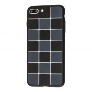 Чохол Cococ для iPhone 7 Plus / 8 Plus квадрат чорний