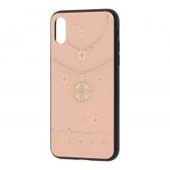Чохол для iPhone X / Xs Tybomb намисто "рожевий пісок"