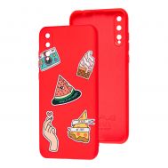Чохол для Huawei P Smart Wave Fancy color style watermelon / red