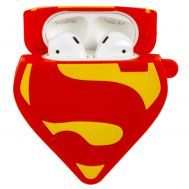 Чохол для AirPods Супермен + каркбін червоний