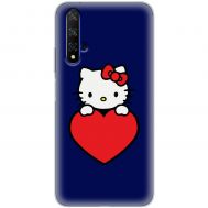 Чохол для Huawei Honor 20 / Nova 5T Mixcase кішечка з серцем