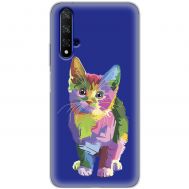Чохол для Huawei Honor 20 / Nova 5T Mixcase кольоровий котик