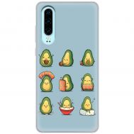 Чохол для Huawei P30 Mixcase авокадо дизайн 8