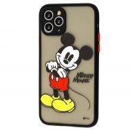 Чохол для iPhone 11 Pro Picture shadow matte Mickey Mouse чорний