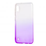 Чохол для Samsung Galaxy A10 (A105) Gradient Design біло-фіолетовий
