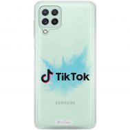 Чохол для Samsung Galaxy A22 (A225) / M32 (M325) TikTok лого