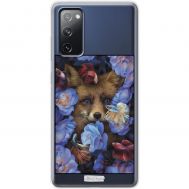 Чохол для Samsung Galaxy S20 FE (G780) MixCase тварина лисиця з квітами