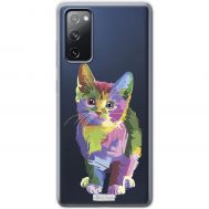 Чохол для Samsung Galaxy S20 FE (G780) MixCase тварини кольорове кошеня