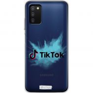Чохол для Samsung Galaxy A03s (A307) MixCase TikTok лого