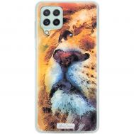 Чохол для Samsung Galaxy A22 (A225) / M32 (M325) MixCase тварини лев у фарбах