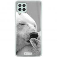Чохол для Samsung Galaxy A22 (A225) / M32 (M325) MixCase тварини білий ведмідь