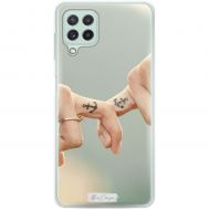 Чохол для Samsung Galaxy A22 (A225) / M32 (M325) Mixcase для закоханих пара з тату