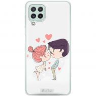 Чохол для Samsung Galaxy A22 (A225) / M32 (M325) Mixcase для закоханих поцілунок
