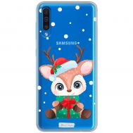 Чохол для Samsung Galaxy A50/A50S/A30S MixCase новий рік оленя з подарунком