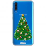 Чохол для Samsung Galaxy A50/A50S/A30S MixCase новий рік ялинка зі стразами