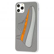 Чохол для iPhone 11 Pro Max Sneakers Brand yeezy 350 сірий