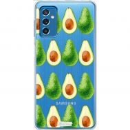 Чохол для Samsung Galaxy M52 (M526) MixCase авокадо авокадо в розрізі